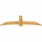 Ekena Millwork Bellingham Rough Sawn Timber Gable Bracket, Western Red Cedar, 72"W x 24"H x 2"D x 6"F, 8/12 Pitch GBW072X24X0206BEL00RWR - alternate 4